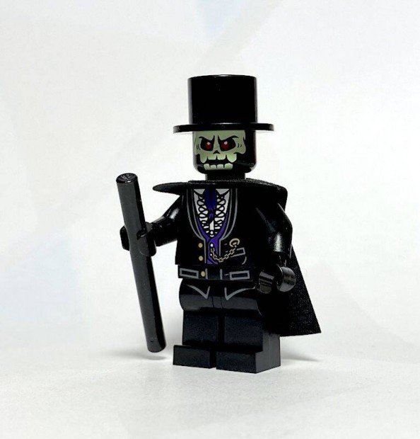 Hatbox Ghost Eredeti LEGO egyedi minifigura - Halloween - j
