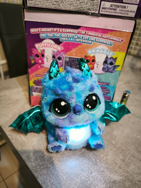 Hatchimals Alive:Óriás meglepetés tojás - Sárkány - Interaktív kedvenc