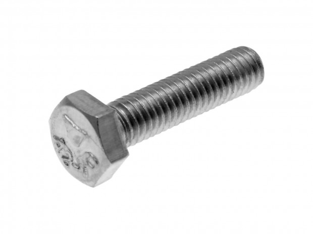 Hatlapfejű rozsdamentes acél csavarok - DIN933 M6x25 A2 (25db)