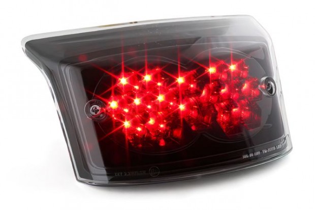 Hátsó LED lámpa Lexus fekete Yamaha BW's / Booster 2004 utáni mod