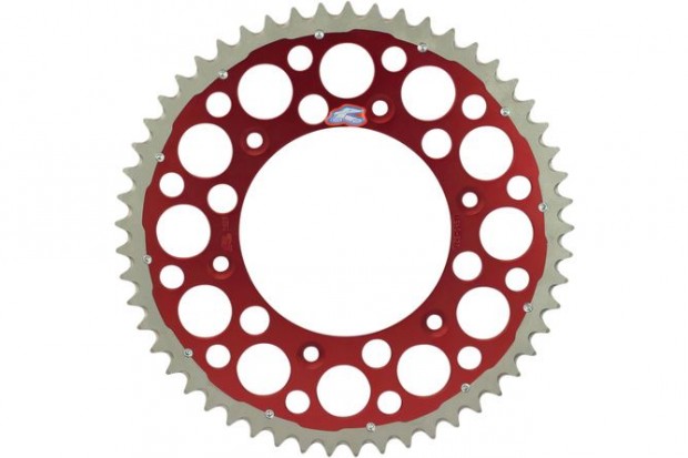 Hátsó fogaskerék Renthal 520 Z.49 Twinring piros CR / CRF