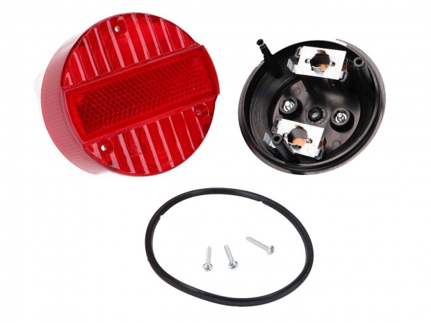 Hátsó lámpa rendszámtábla világítással 120mm - Simson S50, S51, S70, S