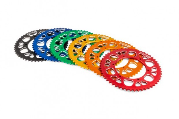 H�ts� l�ncker�k 53 fog - 420 Stage6 alum�nium CNC s�rga Rieju MRT