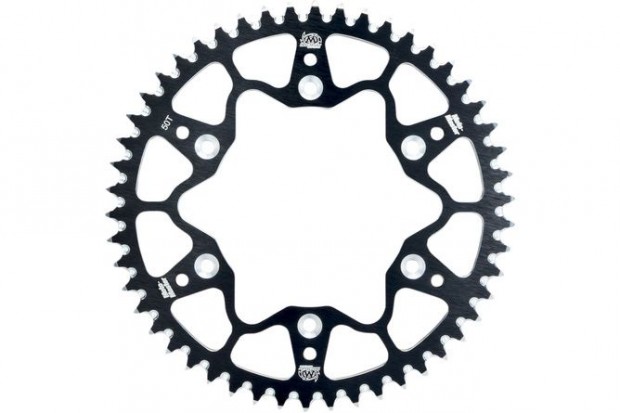 Hátsó lánckerék Moto Master 520 alumínium 45 fog fekete RM 125 / 250