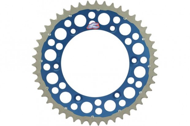 Hátsó lánckerék Renthal 520 Z.50 Twinring kék YZ / YZF