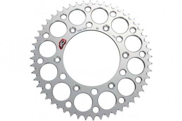 Hátsó lánckerék Renthal 520 Z.52 Ultra könnyű, öntisztító KTM / Husqva