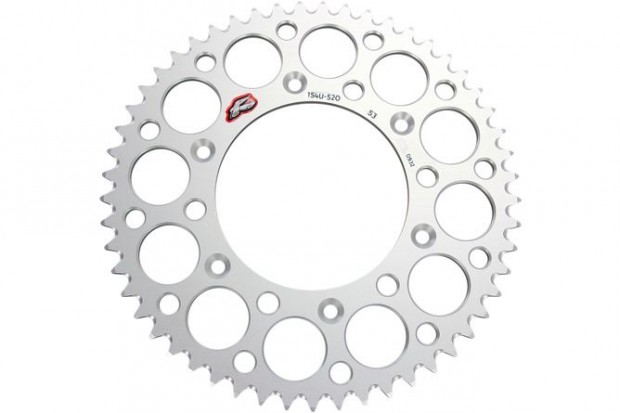 Hátsó lánckerék Renthal 520 Z.53 Ultra Light öntisztító CR / CRF