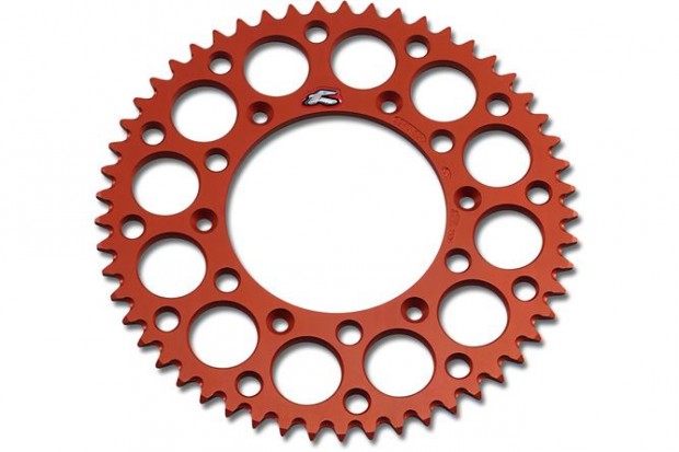 Hátsó lánckerék Renthal 520 Z.53 Ultra Light öntisztuló narancs KTM /