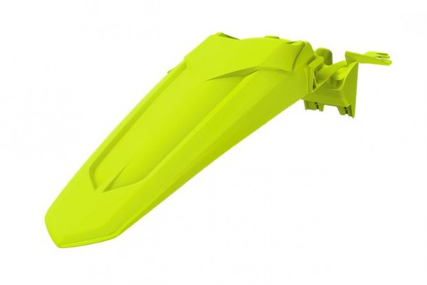Hátsó sárvédő Polisport neon sárga Yamaha YZF 450