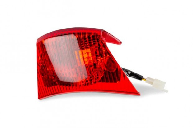 H�ts�l�mpa komplett OEM min�s�g piros Piaggio Zip 2000 ut�n