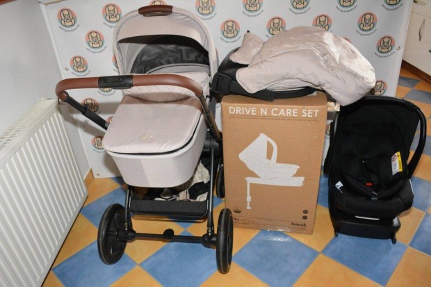 Hauck Walk N Care 4in1 babakocsi szett gy�ny�r�, �jszer� �llapotban