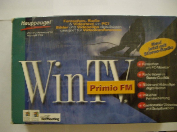 Hauppauge Wintv-Primio-FM TV tuner krtya elad
