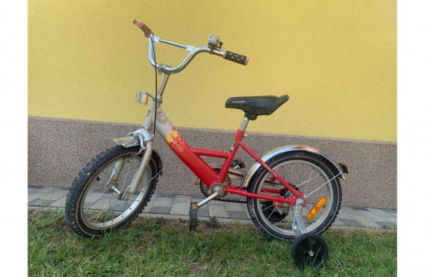 Hauser BMX 16 Kiwi gyermek kerékpár acél vázzal, pótkerékkel