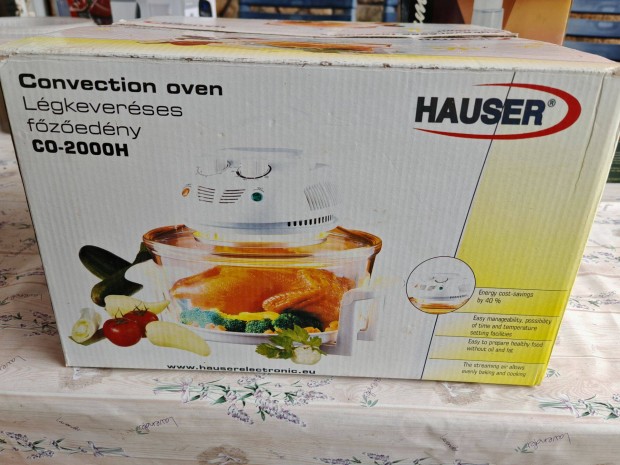Hauser légkeveréses főzőedény
