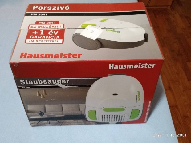 Hausmeister HM 2041 porzskos porszv, 800W, 1,8 liter porzsk, j