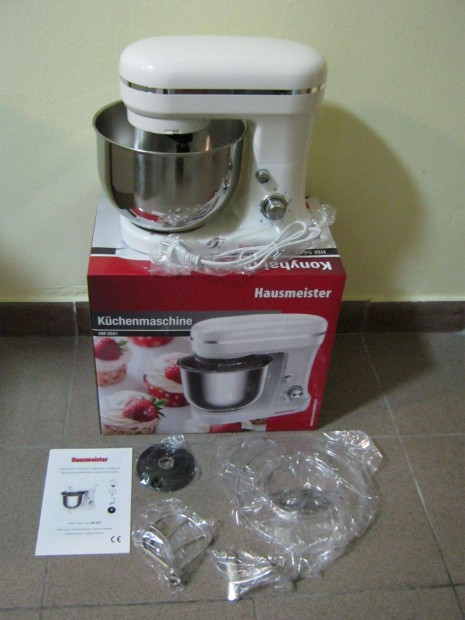 Hausmeister HM-5601 Konyhai robotg�p, dagaszt�, Feh�r 5 L j�t�ll�ssal
