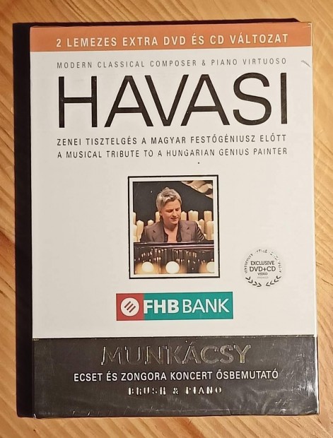 Havasi Balzs - Munkcsy - Ecset s zongora - Deluxe Kiads CD + DVD