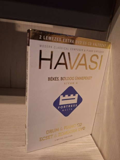 Havasi - Drum & Piano CD + Ecset & Zongora DVD - limitlt kiads