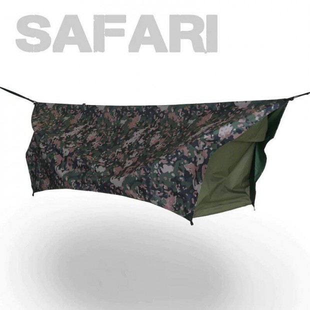 Haven Safari fggstor, szigetel matraccal, 203x76cm - terepszn