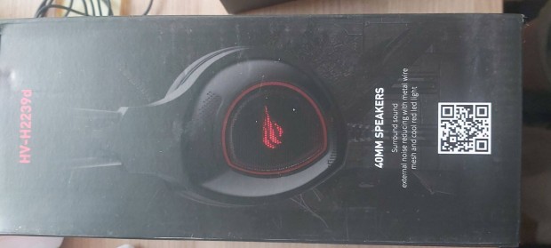 Havit Gamenote H2239D gamer fejhallgató, fekete +Havit HV-MS691-4D Gam