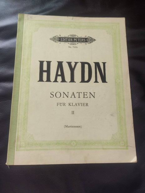 Haydn Szontk / Sonaten fr Klavier II. -zongora kotta