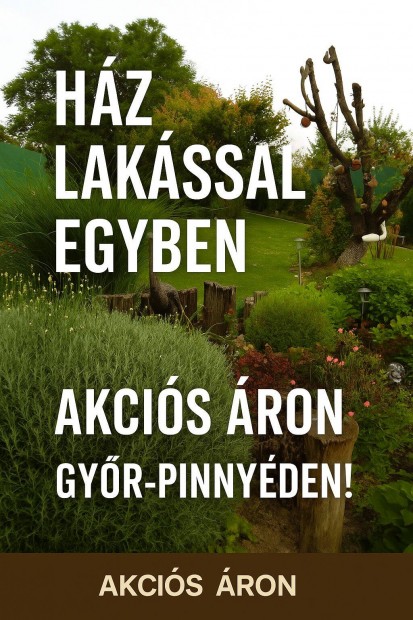 Hz + kln laks egytt alkalmi vtel Pinnyden!