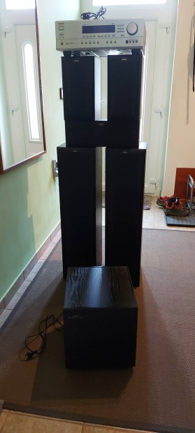 Házimozi szett Jamo E470 5.1. Onkyo erősitövel