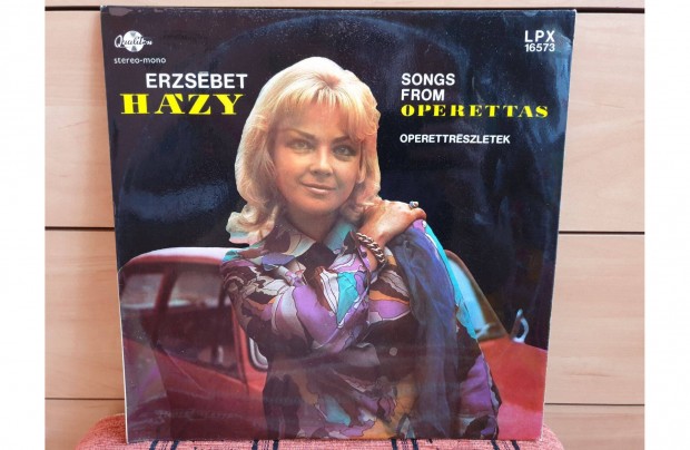 Hzy Erzsbet - Operettdalok hanglemez bakelit lemez Vinyl