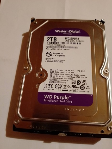 Hdd Western Digital 2 Tb