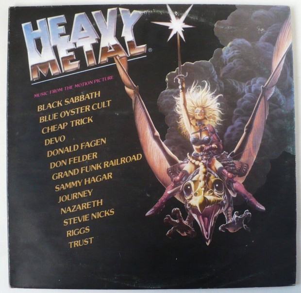 Heavy Metal OST - hard rock vlogats (EX llapot 2 LP)