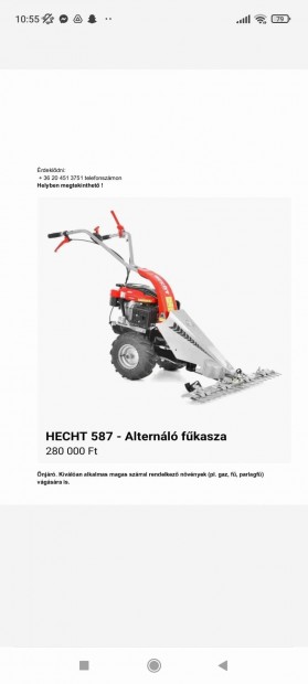 Hecht 587 alternl fkasza