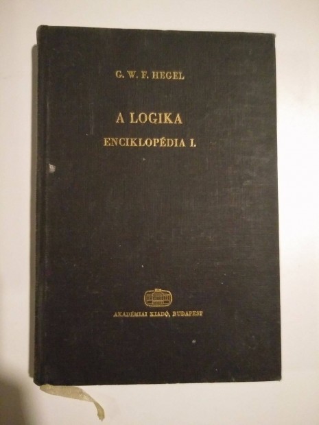 Hegel - A logika enciklopdia I