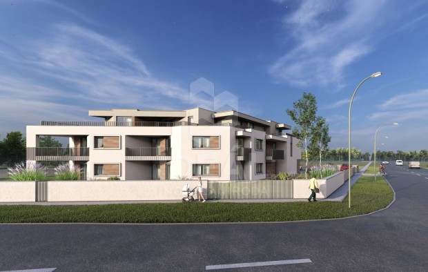 Hegyeshalom, 3 szob�s �j�p�t�s� t�gla lak�s, saj�t kerttel elad�.