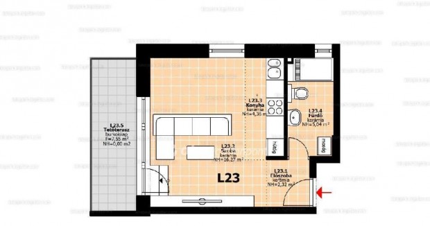 Hegyeshalomi elad� 28 nm-es lak�s