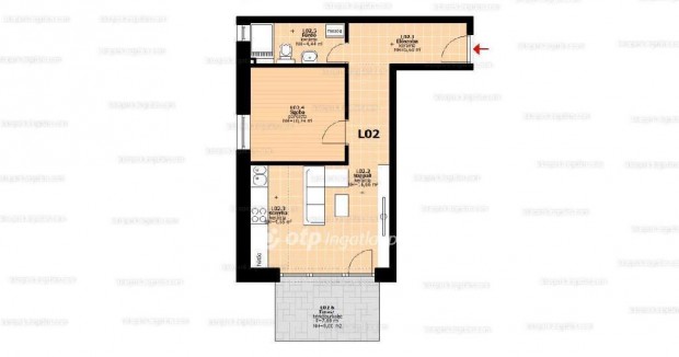 Hegyeshalomi elad� 42 nm-es lak�s