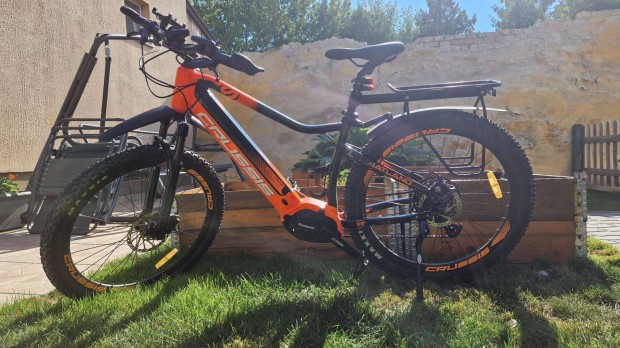 Hegyi elektromos kerékpár Crussis PAN-Atland 9.8-M - 2023 18" (165-180