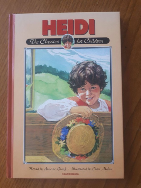Heidi classics for children angol meseknyv skandinv