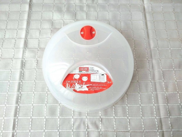 Heidrun tányérfedő mikrohullámú sütőbe 25cm új