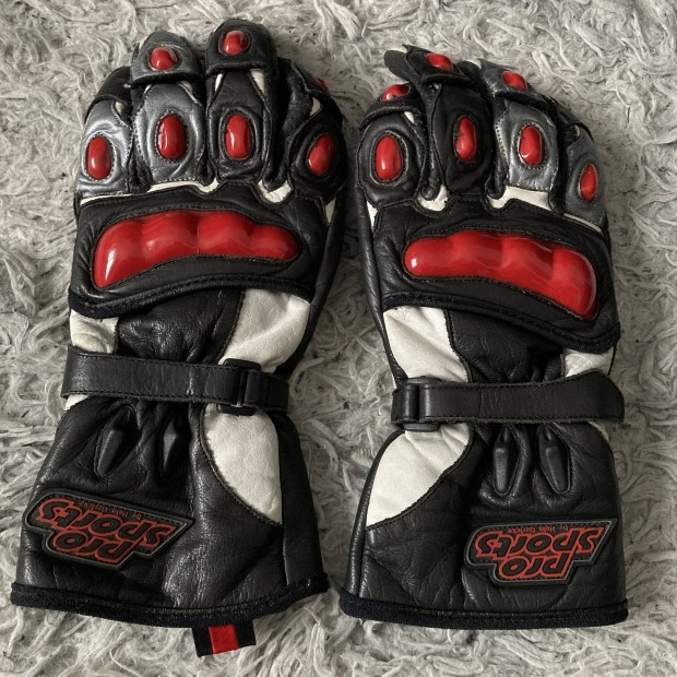 Hein Gericke Pro Sports bőr motoros kesztyű L-es