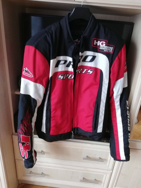 Hein Gericke XL"jszer motoroskabt protektorokkal!