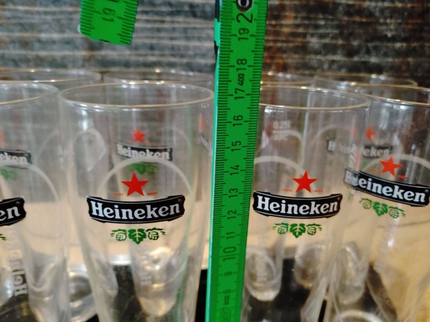 Heineken 0,25 poharak 750Ft/db