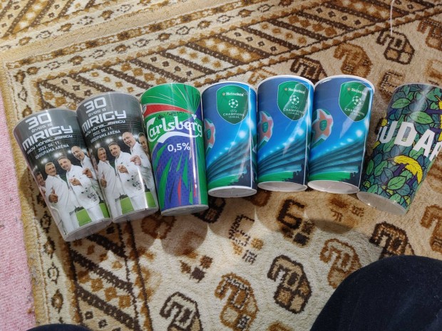 Heineken Carlsberg Hnaljmirigy manyag poharak 999Ft/db