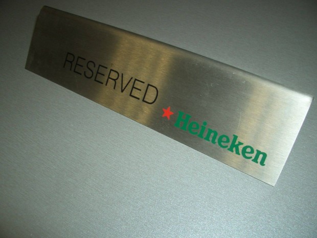 Heineken foglalt tbla reserved