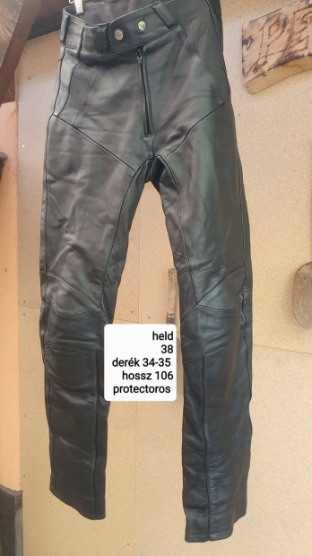 Held protectoros bőr nadrág kis méret