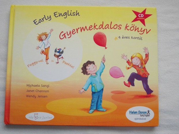 Helen Doron: Early English, Gyermekdalos könyv, + CD, 4 éves kortól