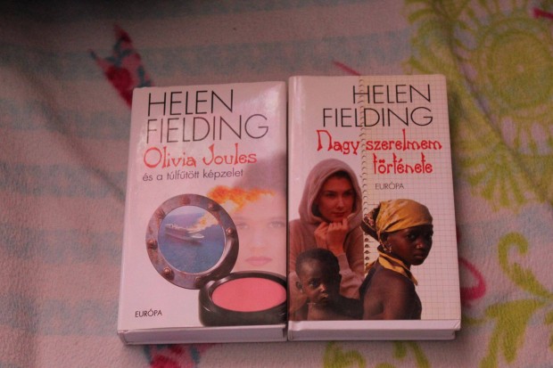 Helen Fielding (Bridget Jones irojanak) ket konyve egyben elado