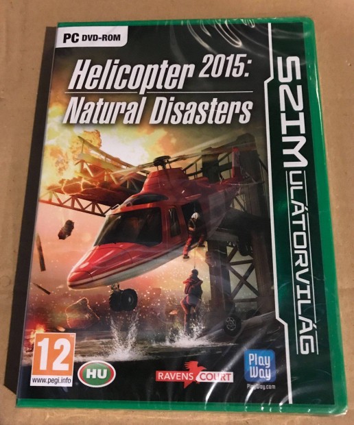 Helicopter 2015: Natural Disasters PC DVD (bontatlan csomagolás) eladó