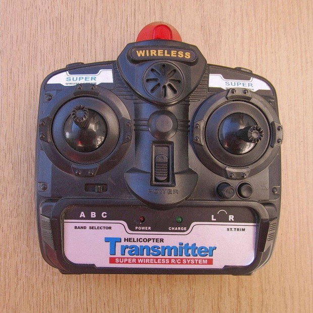 Helikopter tvirnyt, kontroller, Transmitter - Super Wireless R/C