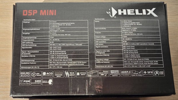 Helix DSP mini hangprocesszor