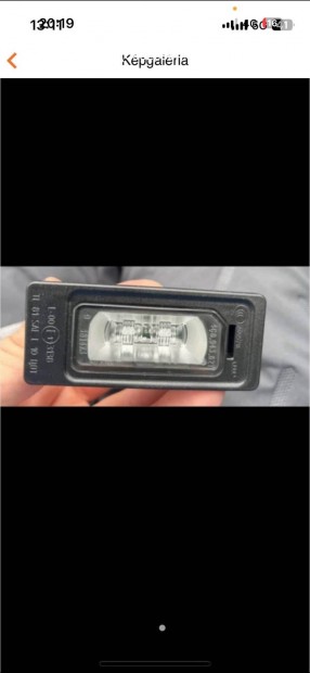 Hella LED-es rendsz�mt�bla vil�g�t�s VW Skoda 5N0943021A 5N0943021B